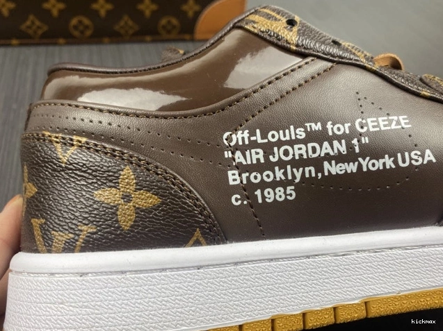 Rep x 1 OW Air AJ1 Off-Louis LOW Jordan 0806